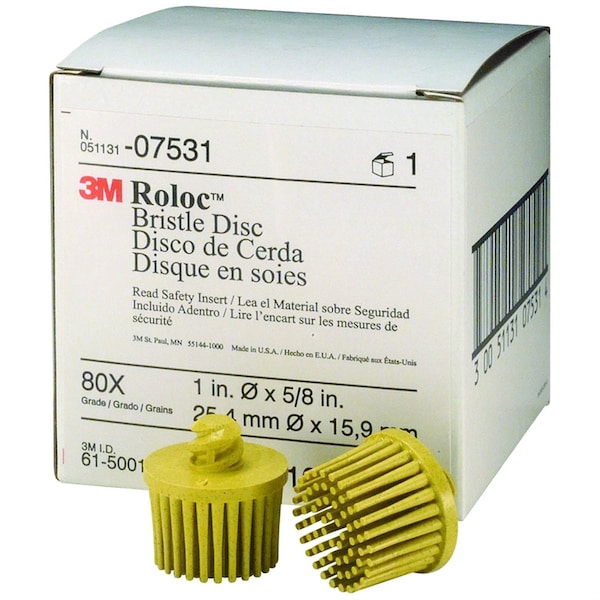 Bristle Disc, 1" 80 Grit